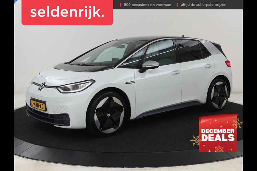Volkswagen ID.3 First Max 58 kWh | Panoramadak | Head-Up | Stoelverwarming | Massage | Matrix LED | Adaptive cruise | 20'' | Keyless | Navigatie | Dodehoek detectie | Sfeerverlichting