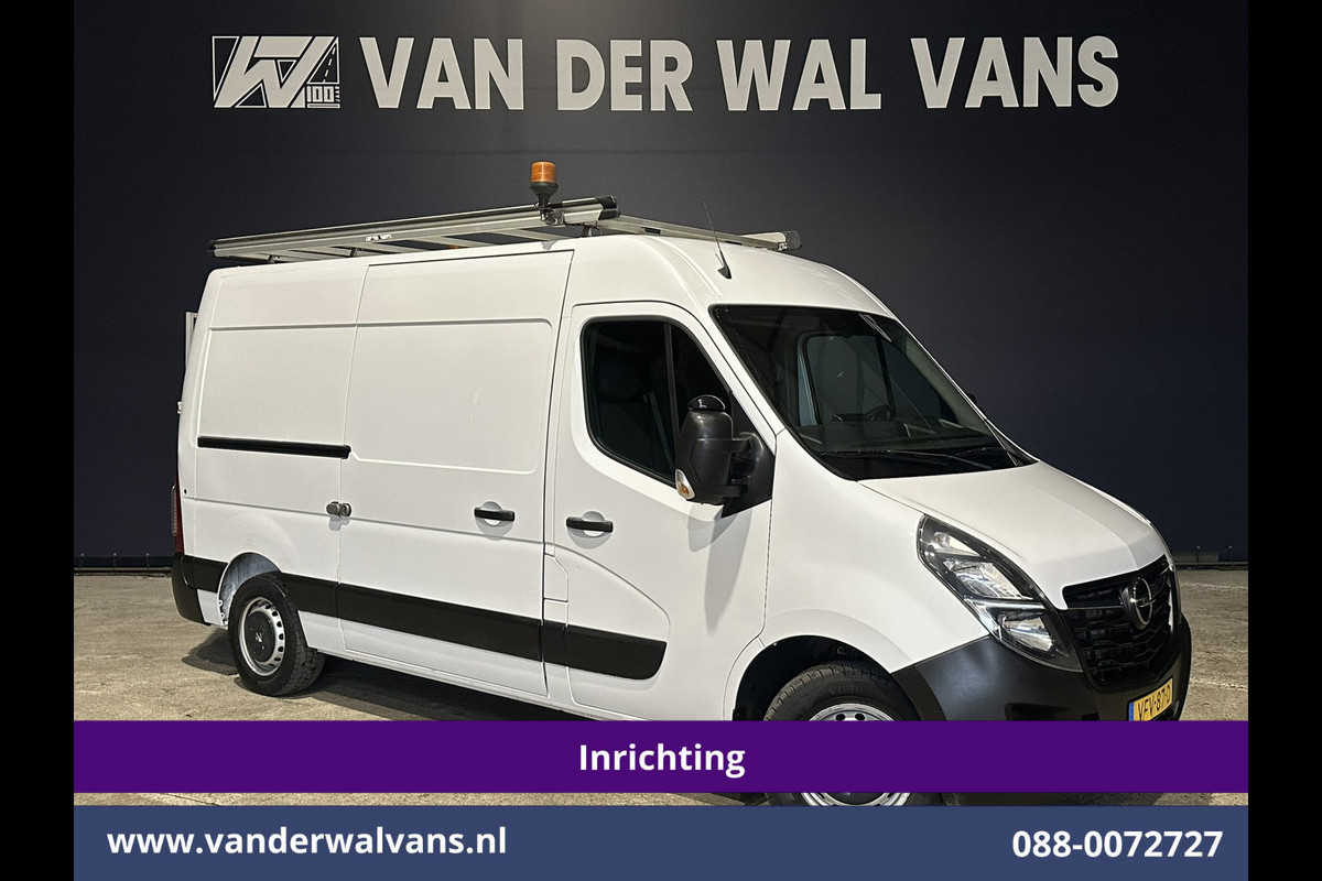 Opel Movano 2.3 Turbo 150pk L2H2 Inrichting Euro6 Airco | Camera | Navigatie | Imperiaal | 2500kg Trekhaak Cruisecontrol, Parkeersensoren, Bijrijdersbank