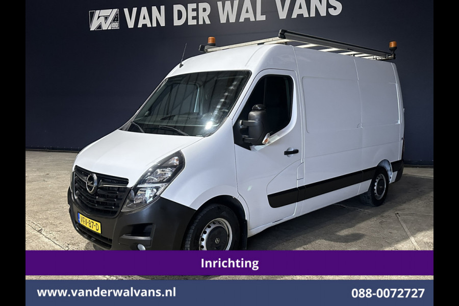 Opel Movano 2.3 Turbo 150pk L2H2 Inrichting Euro6 Airco | Camera | Navigatie | Imperiaal | 2500kg Trekhaak Cruisecontrol, Parkeersensoren, Bijrijdersbank