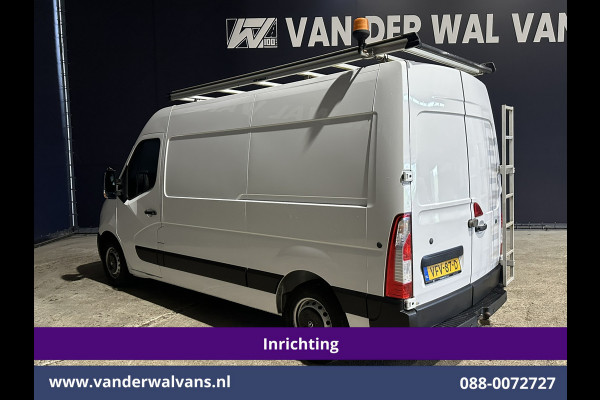 Opel Movano 2.3 Turbo 150pk L2H2 Inrichting Euro6 Airco | Camera | Navigatie | Imperiaal | 2500kg Trekhaak Cruisecontrol, Parkeersensoren, Bijrijdersbank