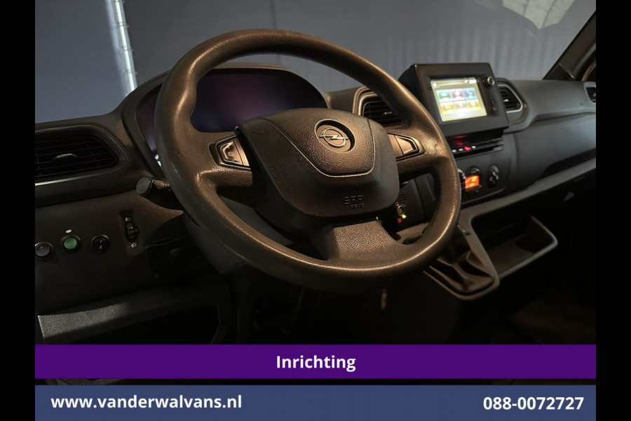 Opel Movano 2.3 Turbo 150pk L2H2 Inrichting Euro6 Airco | Camera | Navigatie | Imperiaal | 2500kg Trekhaak Cruisecontrol, Parkeersensoren, Bijrijdersbank