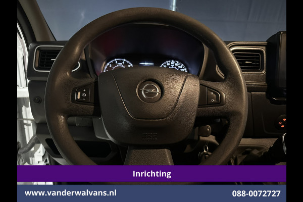Opel Movano 2.3 Turbo 150pk L2H2 Inrichting Euro6 Airco | Camera | Navigatie | Imperiaal | 2500kg Trekhaak Cruisecontrol, Parkeersensoren, Bijrijdersbank