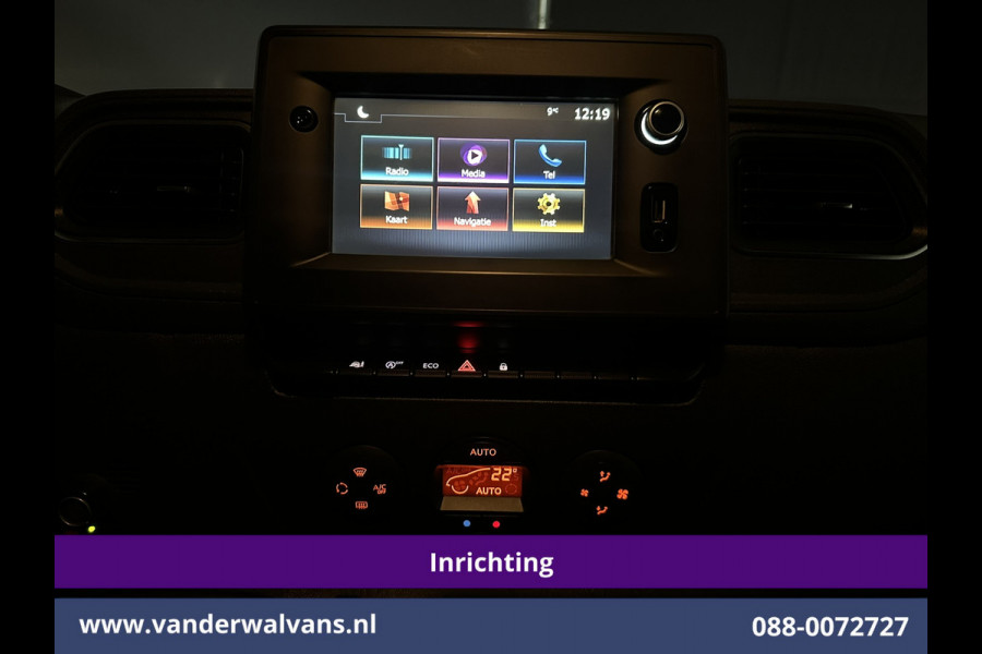 Opel Movano 2.3 Turbo 150pk L2H2 Inrichting Euro6 Airco | Camera | Navigatie | Imperiaal | 2500kg Trekhaak Cruisecontrol, Parkeersensoren, Bijrijdersbank