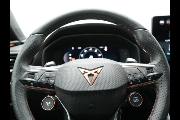 CUPRA Leon 1.5 TSI Plug In Hybrid 204pk Business DSG PHEV | Alcantara Kuipstoelen Memory | Adaptive Cruise | Matrix LED | Virtual | Camera | Sfeerverlichting | Apple Carplay | 18"L.M |