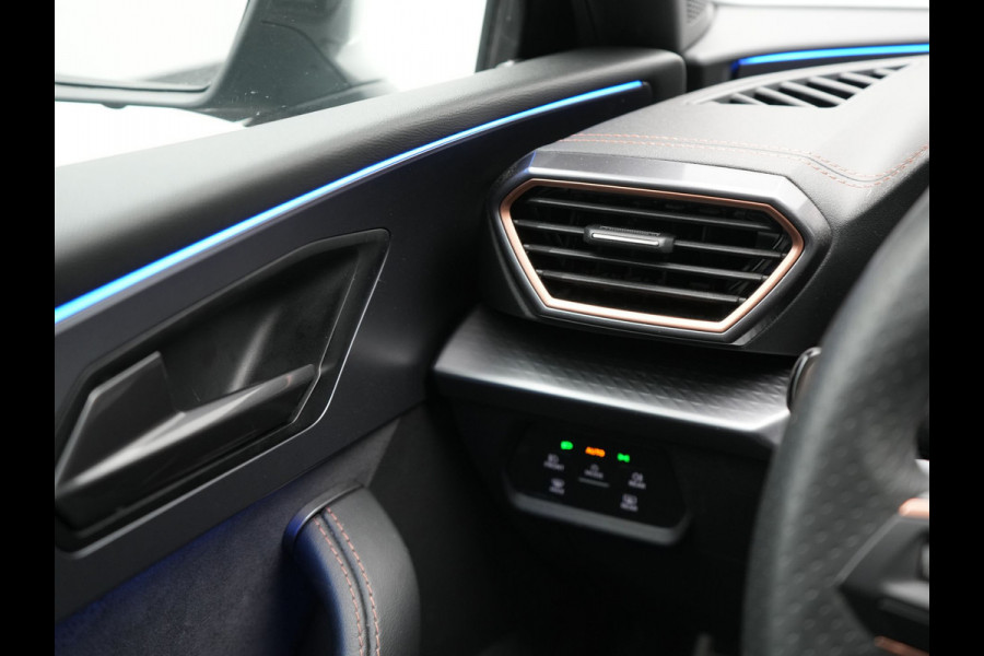 CUPRA Leon 1.5 TSI Plug In Hybrid 204pk Business DSG PHEV | Alcantara Kuipstoelen Memory | Adaptive Cruise | Matrix LED | Virtual | Camera | Sfeerverlichting | Apple Carplay | 18"L.M |