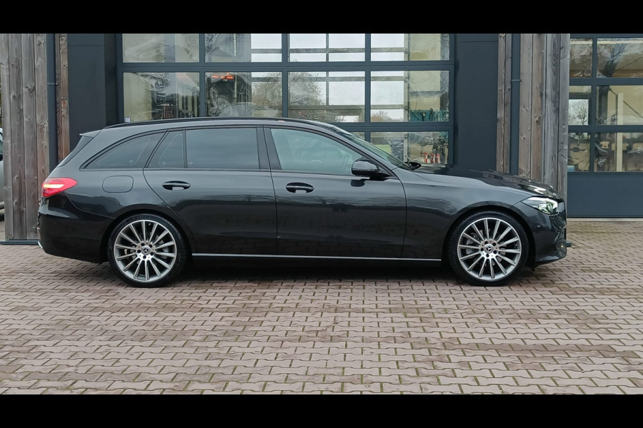 Mercedes-Benz C-Klasse Estate 200 Launch Edition Business Line LED afn. trekhaak Leder Apple-Android Stoelverw. Camera