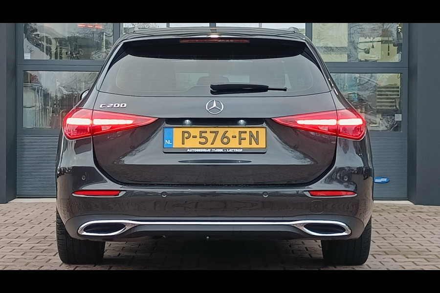 Mercedes-Benz C-Klasse Estate 200 Launch Edition Business Line LED afn. trekhaak Leder Apple-Android Stoelverw. Camera