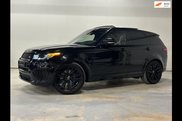Land Rover Range Rover Sport 5.0 V8 Supercharged SVR | BLACK EDITION | KUIPSTOELEN | CARBON | FULL OPTIONS