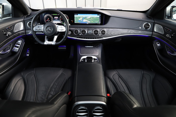 Mercedes-Benz S-Klasse 560e AMG Lang | 476PK | Massage | Luchtvering | Head-up | Chauffeurs-pakket | Sfeerverlichting | Keyless-go | 2019.