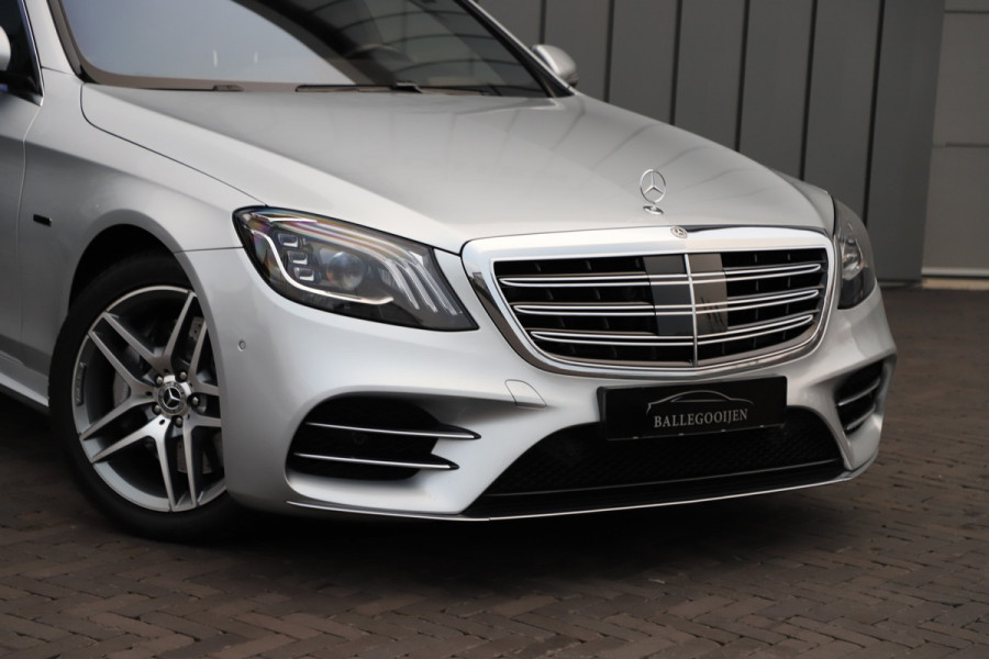 Mercedes-Benz S-Klasse 560e AMG Lang | 476PK | Massage | Luchtvering | Head-up | Chauffeurs-pakket | Sfeerverlichting | Keyless-go | 2019.