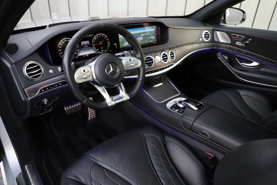 Mercedes-Benz S-Klasse 560e AMG Lang | 476PK | Massage | Luchtvering | Head-up | Chauffeurs-pakket | Sfeerverlichting | Keyless-go | 2019.