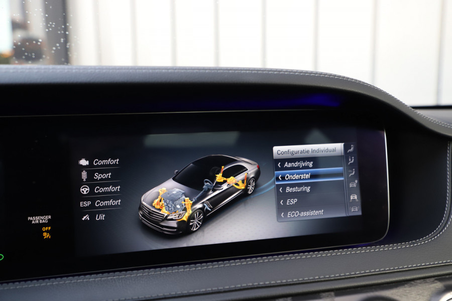 Mercedes-Benz S-Klasse 560e AMG Lang | 476PK | Massage | Luchtvering | Head-up | Chauffeurs-pakket | Sfeerverlichting | Keyless-go | 2019.