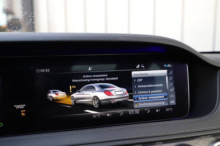 Mercedes-Benz S-Klasse 560e AMG Lang | 476PK | Massage | Luchtvering | Head-up | Chauffeurs-pakket | Sfeerverlichting | Keyless-go | 2019.