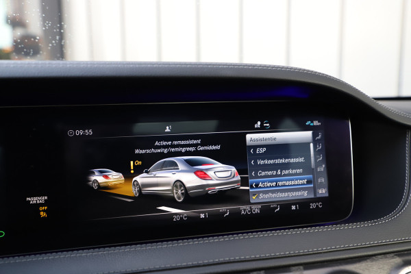 Mercedes-Benz S-Klasse 560e AMG Lang | 476PK | Massage | Luchtvering | Head-up | Chauffeurs-pakket | Sfeerverlichting | Keyless-go | 2019.