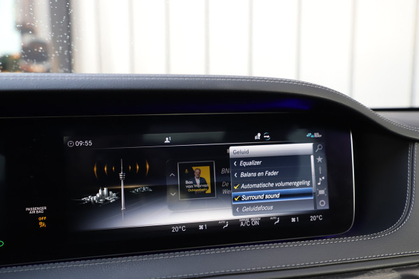 Mercedes-Benz S-Klasse 560e AMG Lang | 476PK | Massage | Luchtvering | Head-up | Chauffeurs-pakket | Sfeerverlichting | Keyless-go | 2019.