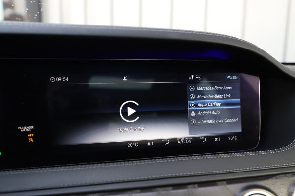 Mercedes-Benz S-Klasse 560e AMG Lang | 476PK | Massage | Luchtvering | Head-up | Chauffeurs-pakket | Sfeerverlichting | Keyless-go | 2019.