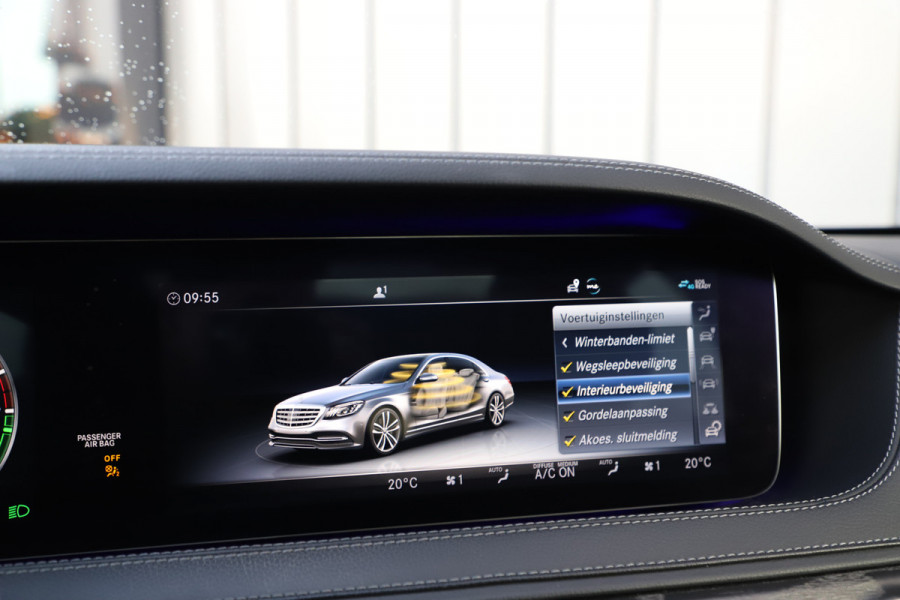 Mercedes-Benz S-Klasse 560e AMG Lang | 476PK | Massage | Luchtvering | Head-up | Chauffeurs-pakket | Sfeerverlichting | Keyless-go | 2019.
