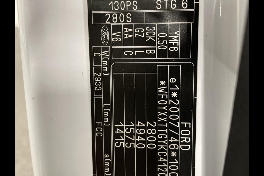 Ford Transit Custom 280 2.0 TDCI L1H1 Trend Airco Cruise Control Trekhaak Verwarmbare stoel & passagiersbank