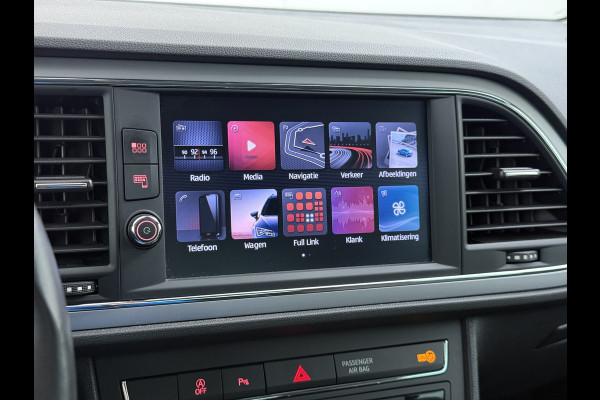 Seat Leon T116PK Navi Pdc-a+v Apple Carplay Android Cruise Control Ecc Style Business Intense Full-Link Lmv 16" Regen-Lichtsensor Isofix Keyless Mistlampen Priv.Glas Origineel Nederlandse Auto