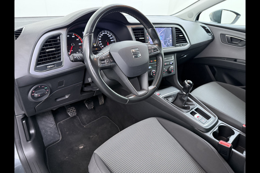 Seat Leon T116PK Navi Pdc-a+v Apple Carplay Android Cruise Control Ecc Style Business Intense Full-Link Lmv 16" Regen-Lichtsensor Isofix Keyless Mistlampen Priv.Glas Origineel Nederlandse Auto