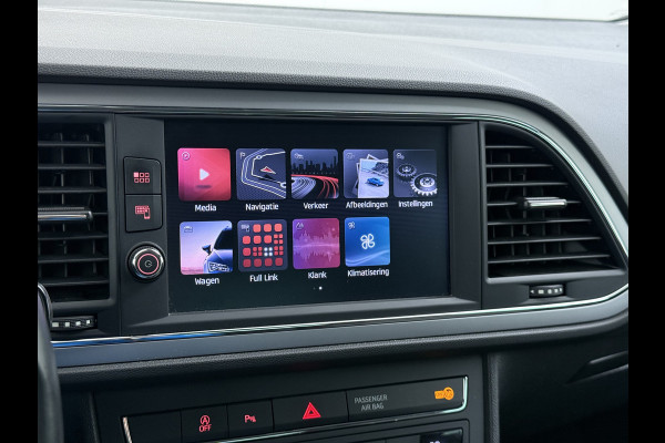 Seat Leon T116PK Navi Pdc-a+v Apple Carplay Android Cruise Control Ecc Style Business Intense Full-Link Lmv 16" Regen-Lichtsensor Isofix Keyless Mistlampen Priv.Glas Origineel Nederlandse Auto