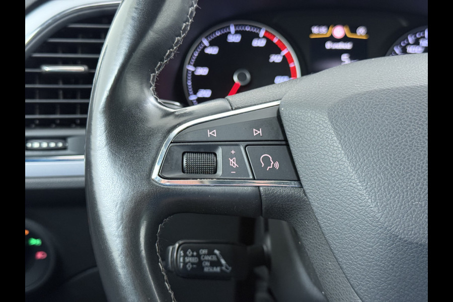 Seat Leon T116PK Navi Pdc-a+v Apple Carplay Android Cruise Control Ecc Style Business Intense Full-Link Lmv 16" Regen-Lichtsensor Isofix Keyless Mistlampen Priv.Glas Origineel Nederlandse Auto