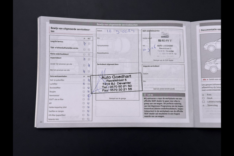 Seat Leon T116PK Navi Pdc-a+v Apple Carplay Android Cruise Control Ecc Style Business Intense Full-Link Lmv 16" Regen-Lichtsensor Isofix Keyless Mistlampen Priv.Glas Origineel Nederlandse Auto