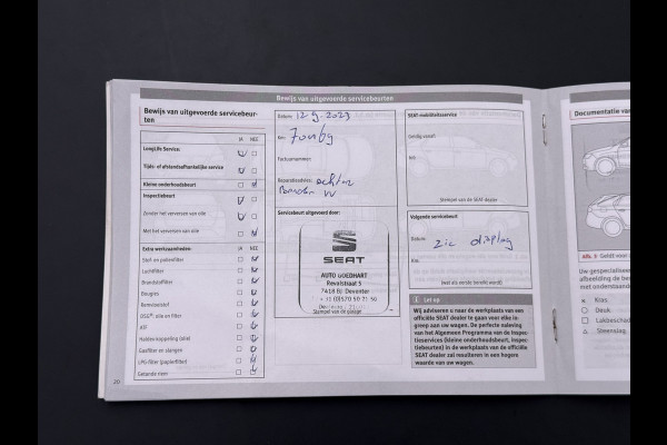 Seat Leon T116PK Navi Pdc-a+v Apple Carplay Android Cruise Control Ecc Style Business Intense Full-Link Lmv 16" Regen-Lichtsensor Isofix Keyless Mistlampen Priv.Glas Origineel Nederlandse Auto