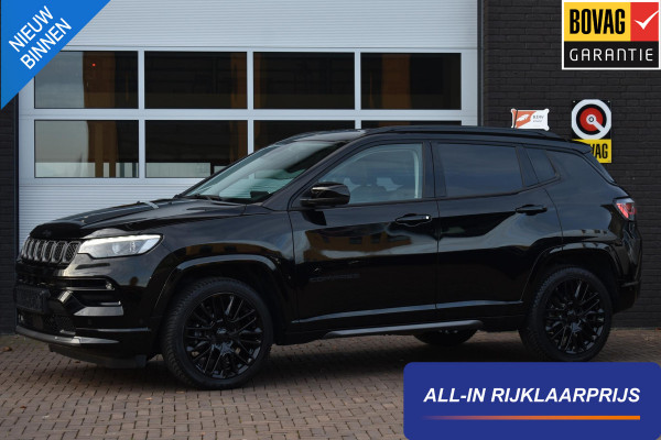 Jeep Compass 1.5T e-Hybrid S Aut. | Navi | 360 Camera | Leder | Stoelver. | LED | Incl. garantie