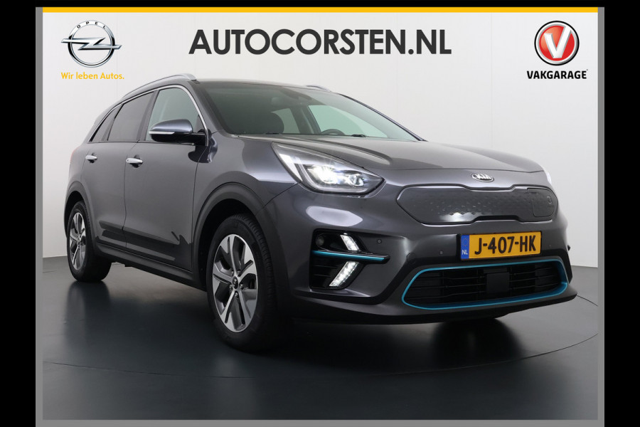 Kia e-Niro 64kWh Leer+Elek.Stoel+Memory+Gekoeld Warmtepomp ExecutiveLine JBL®-Hifi Adap.Cruise Camera Navi Ecc Pdc Stoelverwarming-Koeling SOH 100% Stuurverwarming  Keyless Blind Spot Lane Assist Led Lmv 17" 1e Eigenaar Origineel Nederlandse Auto € 48.000,- nieuw