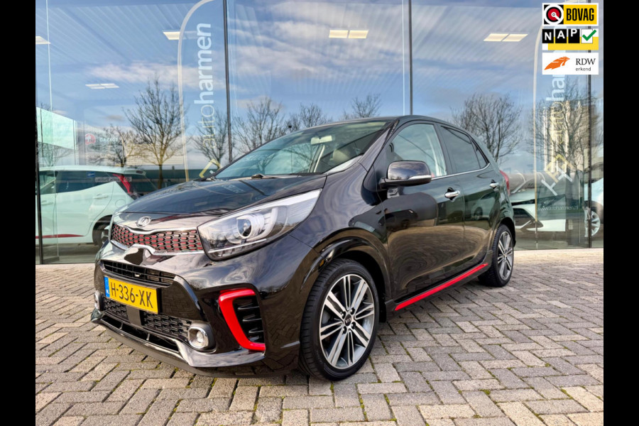Kia Picanto 1.0 T-GDI GT-Line 100pk, NAP, CarPlay, Leder, KeyLess