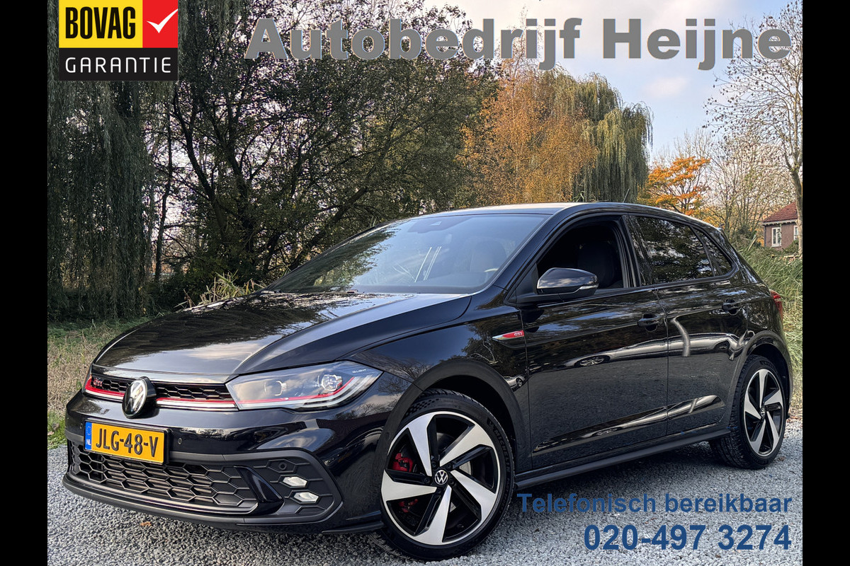 Volkswagen Polo GTI 2.0 TSI 210PK DSG STOELVERW VIRTUAL/LED/CARPLAY FABRIEKS GARANTIE