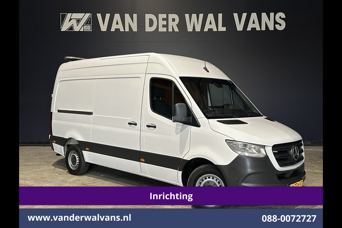 Mercedes-Benz Sprinter 316 CDI 164pk 3500kg Trekhaak L2H2 Inrichting Euro6 Airco | Omvormer | Camera | Apple Carplay | Cruisecontrol Android Auto, Parkeersensoren