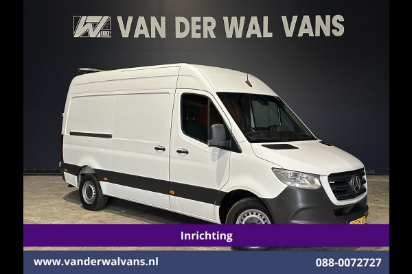 Mercedes-Benz Sprinter 316 CDI 164pk 3500kg Trekhaak L2H2 Inrichting Euro6 Airco | Omvormer | Camera | Apple Carplay | Cruisecontrol Android Auto, Parkeersensoren
