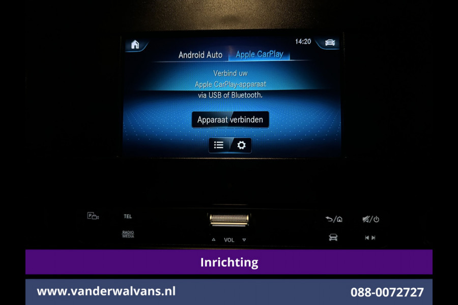 Mercedes-Benz Sprinter 316 CDI 164pk 3500kg Trekhaak L2H2 Inrichting Euro6 Airco | Omvormer | Camera | Apple Carplay | Cruisecontrol Android Auto, Parkeersensoren