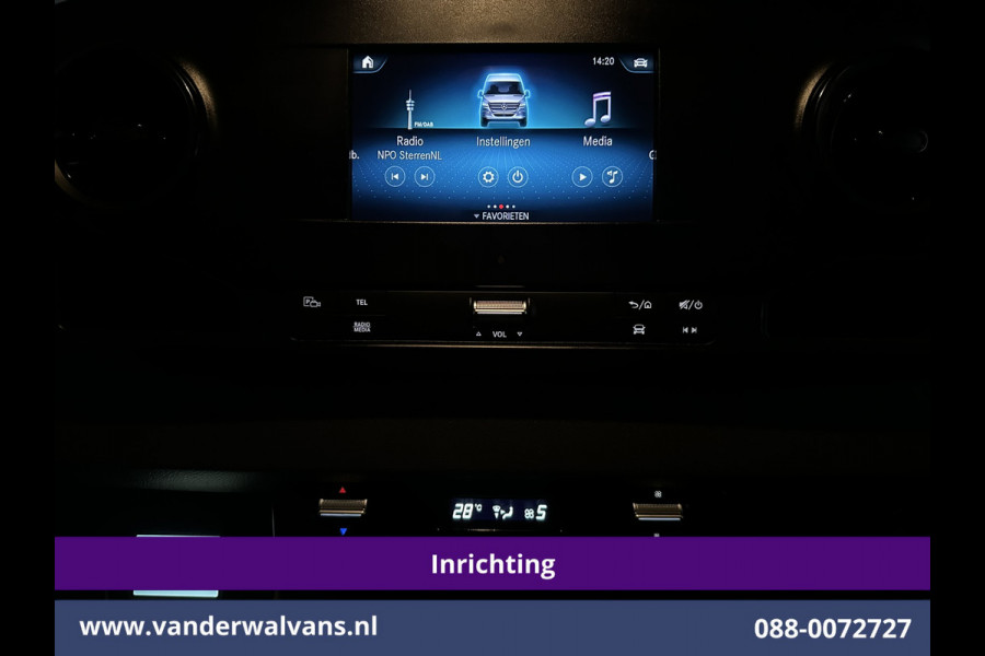 Mercedes-Benz Sprinter 316 CDI 164pk 3500kg Trekhaak L2H2 Inrichting Euro6 Airco | Omvormer | Camera | Apple Carplay | Cruisecontrol Android Auto, Parkeersensoren