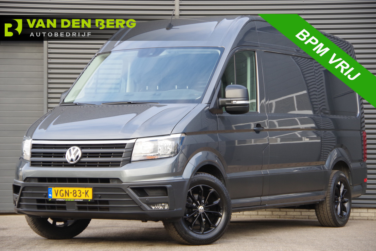 Volkswagen Crafter 35 2.0 TDI L3H3 140PK AUT. 3-ZITS, TREKHAAK, CAMERA, NAVI, CRUISE, AIRCO, NL AUTO, NAP