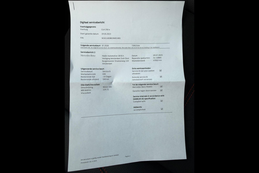 Mercedes-Benz CLA-Klasse 250 e AMG Line / Panodak / Sfeer