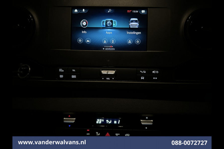 Mercedes-Benz Sprinter 317 CDI 170pk L2H1 Euro6 Airco | Camera | Navigatie | Apple Carplay | Cruisecontrol | Trekhaak | Chauffeursstoel Android Auto, Bijrijdersbank