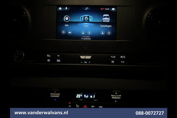 Mercedes-Benz Sprinter 317 CDI 170pk L2H1 Euro6 Airco | Camera | Navigatie | Apple Carplay | Cruisecontrol | Trekhaak | Chauffeursstoel Android Auto, Bijrijdersbank