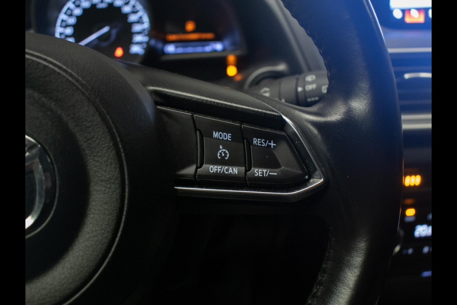 Mazda 3 2.0 SkyActiv-G 120 SkyLease+ Sport (NAVI,CLIMATE,CRUISE,PDC,STOEL/STUUR VERWARMING,GETINT,XENON,SPORTSTOELEN,LM VELGEN)