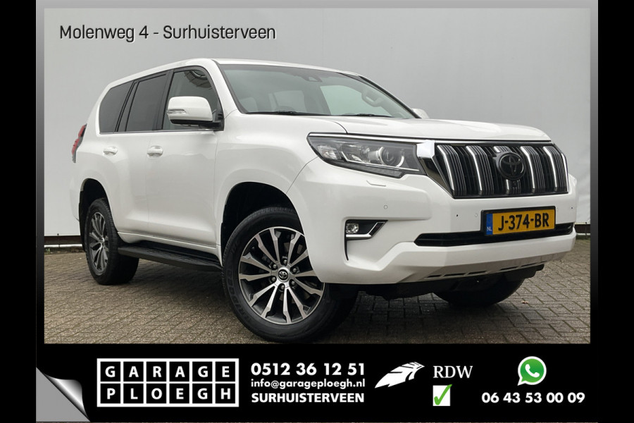 Toyota Land Cruiser 5-Pers 2.8 D-4D Professional 5p. 360° Leer Stoelverw+koel Trekhaak (3000kg)