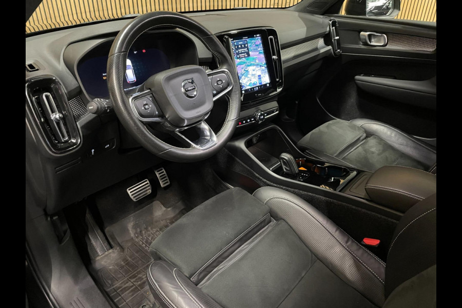 Volvo XC40 Recharge P8 AWD R-Design|92,4% SOH|1/2 LEDER|STOEL+STUURVERWARMING|NAVIGATIE|ACC|APPLE CARPLAY|NL-AUT|NAP|IN.BTW|1eEIG|