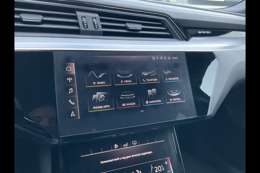 Audi e-tron e-tron 50 quattro Launch S edition Black Pano Memory Leer Adap.Cruise Elek.Klep VOL!