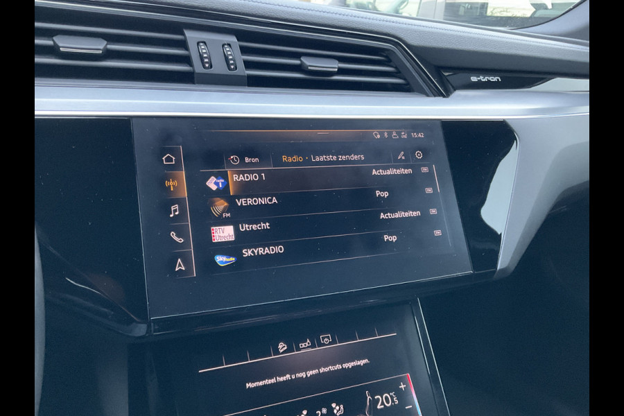 Audi e-tron e-tron 50 quattro Launch S edition Black Pano Memory Leer Adap.Cruise Elek.Klep VOL!