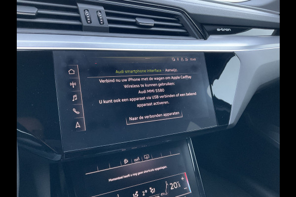 Audi e-tron e-tron 50 quattro Launch S edition Black Pano Memory Leer Adap.Cruise Elek.Klep VOL!