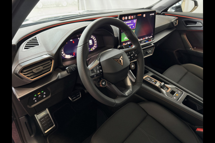 CUPRA Formentor ✅NW MODEL✅ 1.5 eTSI 150 MHEV CAMERA STOEL/STUUR ELEK.KLEP VERW. LED LEER CARPLAY ZWARTE.HEMEL 08/2024