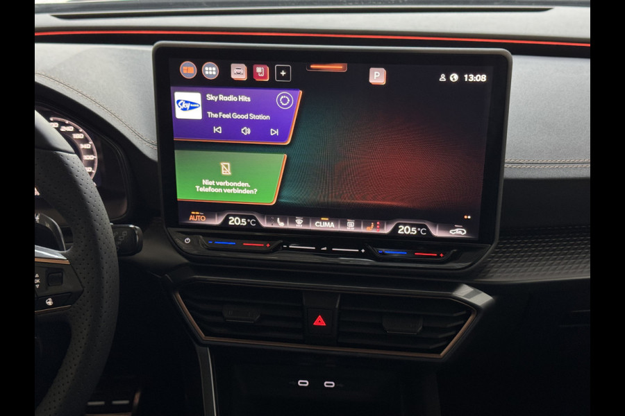 CUPRA Formentor ✅NW MODEL✅ 1.5 eTSI 150 MHEV CAMERA STOEL/STUUR ELEK.KLEP VERW. LED LEER CARPLAY ZWARTE.HEMEL 08/2024