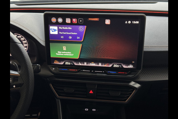 CUPRA Formentor ✅NW MODEL✅ 1.5 eTSI 150 MHEV CAMERA STOEL/STUUR ELEK.KLEP VERW. LED LEER CARPLAY ZWARTE.HEMEL 08/2024