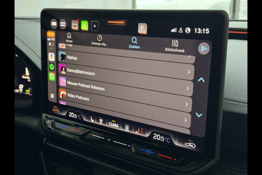 CUPRA Formentor ✅NW MODEL✅ 1.5 eTSI 150 MHEV CAMERA STOEL/STUUR ELEK.KLEP VERW. LED LEER CARPLAY ZWARTE.HEMEL 08/2024